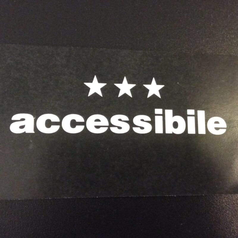 ⭐️⭐️⭐️ACCESSIBILE